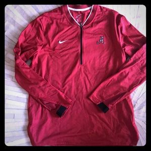 Nike men’s large half zip pull over Alabama